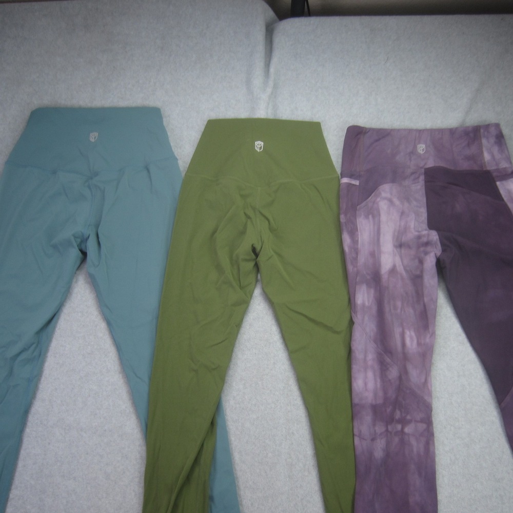 Lot of 3 Born Primitive Leggings Womens Medium Athletic Yoga Compression - Picture 3 of 14